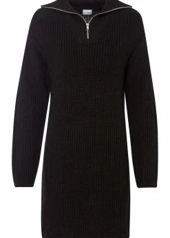 bonprix Bekleidung·Umstandsmode|Strickmode^Strickkleid schwarz