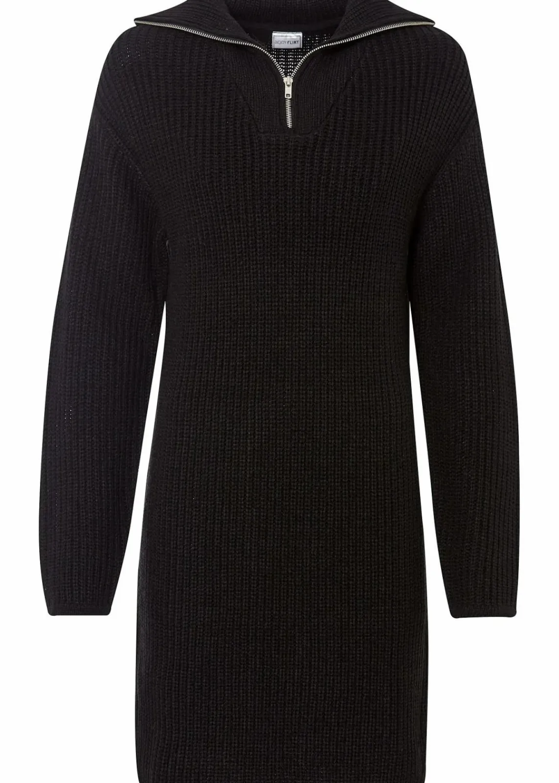 bonprix Bekleidung·Umstandsmode|Strickmode^Strickkleid schwarz