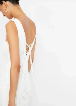 bonprix Bekleidung·Umstandsmode|Strickmode^Strickkleid wollweiß