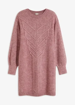 bonprix Kleider|Strickmode^Strickkleid rosa