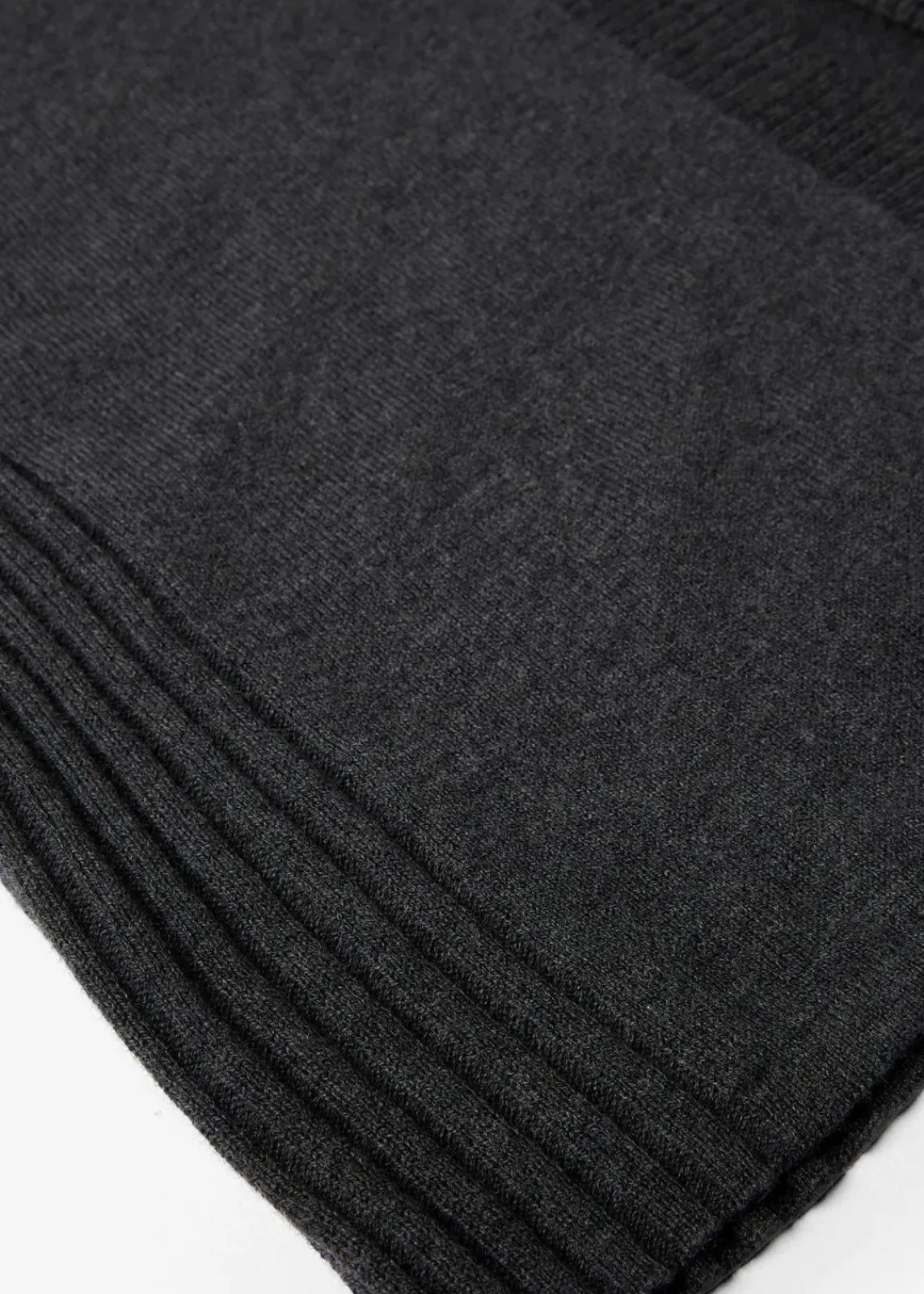 bonprix Bekleidung·Umstandsmode|Strickmode^Strickkleid aus Merinowolle anthrazit meliert