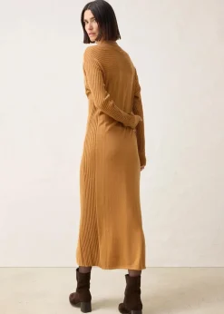 bonprix Bekleidung·Umstandsmode|Strickmode^Strickkleid aus Merinowolle haselnuss