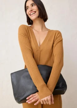 bonprix Bekleidung·Umstandsmode|Strickmode^Strickkleid aus Merinowolle haselnuss