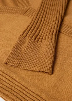 bonprix Bekleidung·Umstandsmode|Strickmode^Strickkleid aus Merinowolle haselnuss
