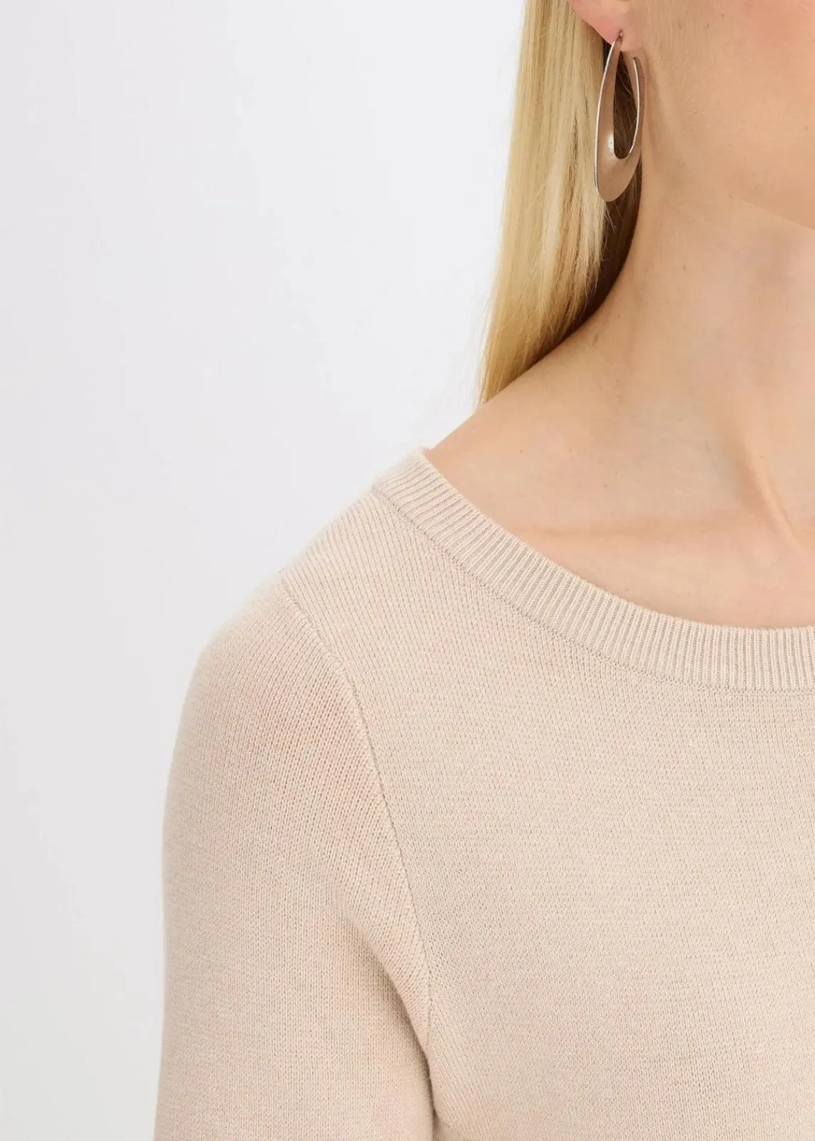 bonprix Bekleidung·Umstandsmode|Bekleidung·Pullover & Strickjacken^Strickkleid aus softem Viskose-Mix kieselbeige meliert