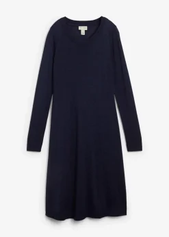 bonprix Bekleidung·Umstandsmode|Bekleidung·Röcke^Strickkleid in ausgestellter Form dunkelblau