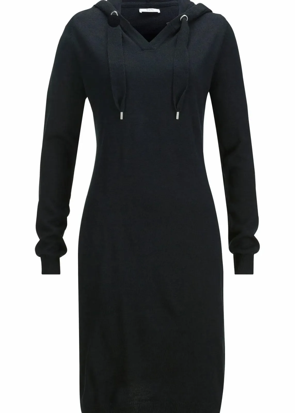 bonprix Bekleidung·Umstandsmode|Bekleidung·Pullover & Strickjacken^Strickkleid mit Kapuze schwarz