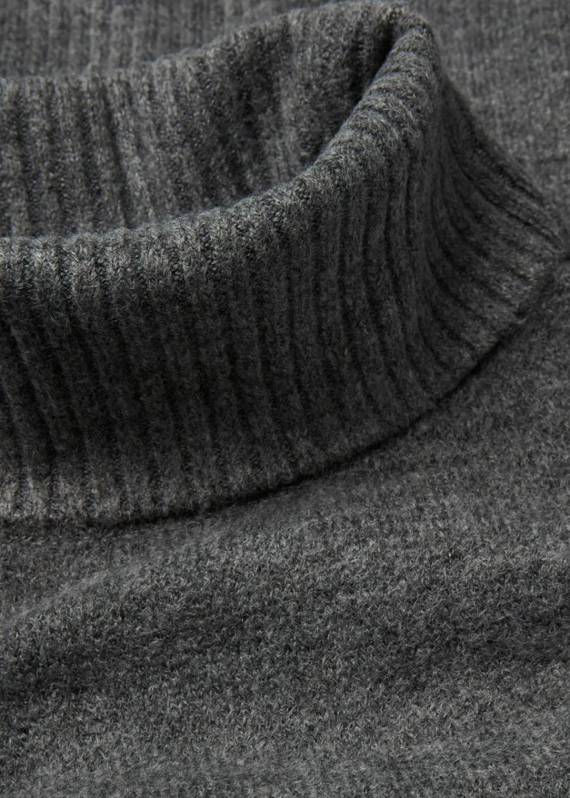 bonprix Bekleidung·Umstandsmode|Bekleidung·Pullover & Strickjacken^Strickkleid mit Schlitz anthrazit meliert