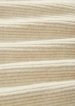 bonprix Bekleidung·Umstandsmode|Bekleidung·Pullover & Strickjacken^Strickkleid mit Seidenanteil sand meliert