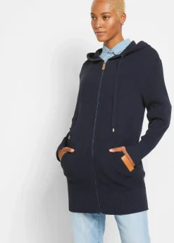 bonprix Bekleidung·Umstandsmode|Bekleidung·Jeans^Strickmantel dunkelblau