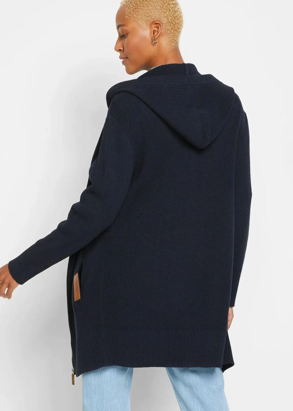 bonprix Bekleidung·Umstandsmode|Bekleidung·Jeans^Strickmantel dunkelblau