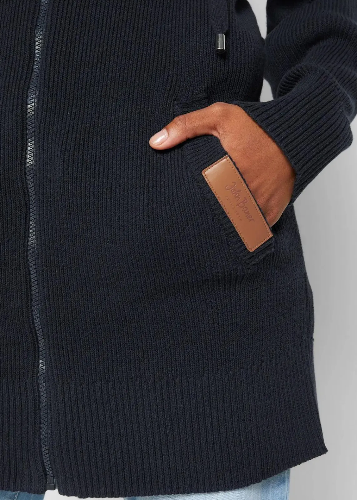 bonprix Bekleidung·Umstandsmode|Bekleidung·Jeans^Strickmantel dunkelblau