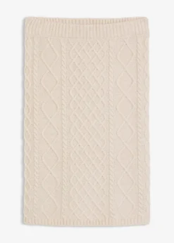 bonprix Bekleidung·Sportbekleidung|Zweiteiler & Sets^Strickrock beige meliert