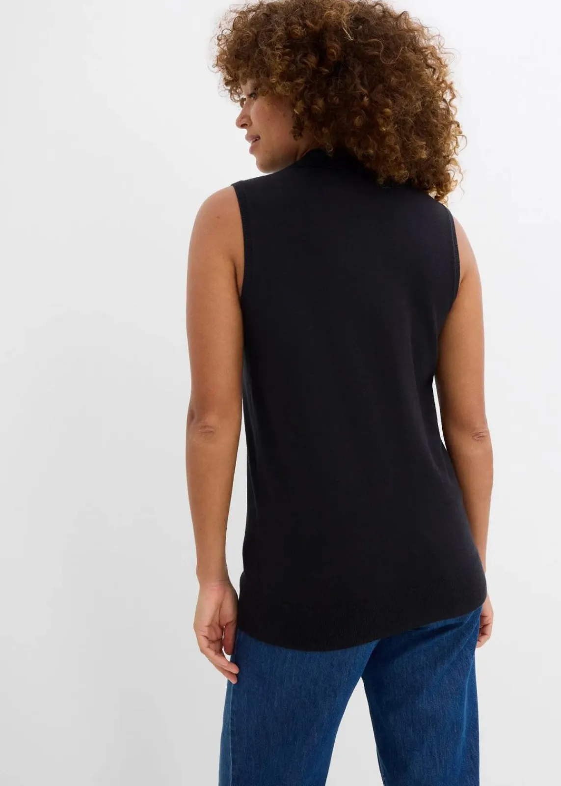 bonprix Shirts & Tops|Basics^Stricktop schwarz