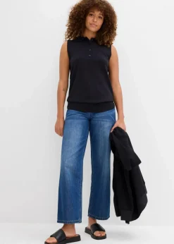 bonprix Shirts & Tops|Basics^Stricktop schwarz