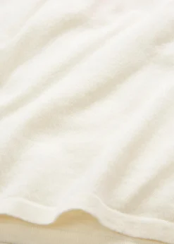 bonprix Bekleidung·Umstandsmode|Strickmode^Stricktop aus reiner Baumwolle wollweiß