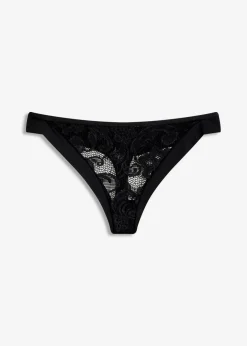 bonprix Wäsche·Dessous|Wäsche·Höschen^String aus softem Modal schwarz