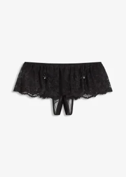 bonprix Wäsche·Erotikwäsche|Erotikwäsche^String ouvert schwarz