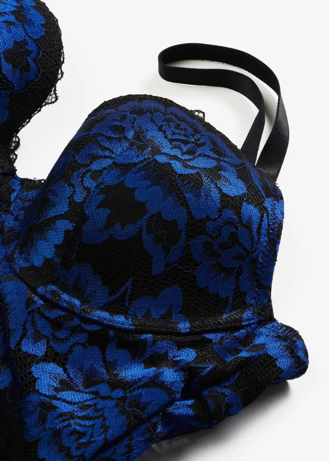 bonprix Wäsche·Bodies|Bodies^Stringbody aus Spitze schwarz/nachtblau