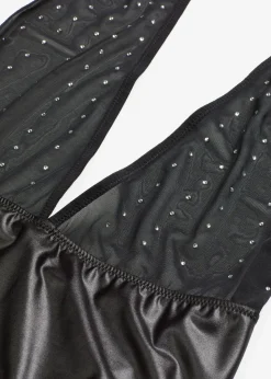 bonprix Wäsche·Erotikwäsche|Erotikwäsche^Stringbody mit Glitzer schwarz