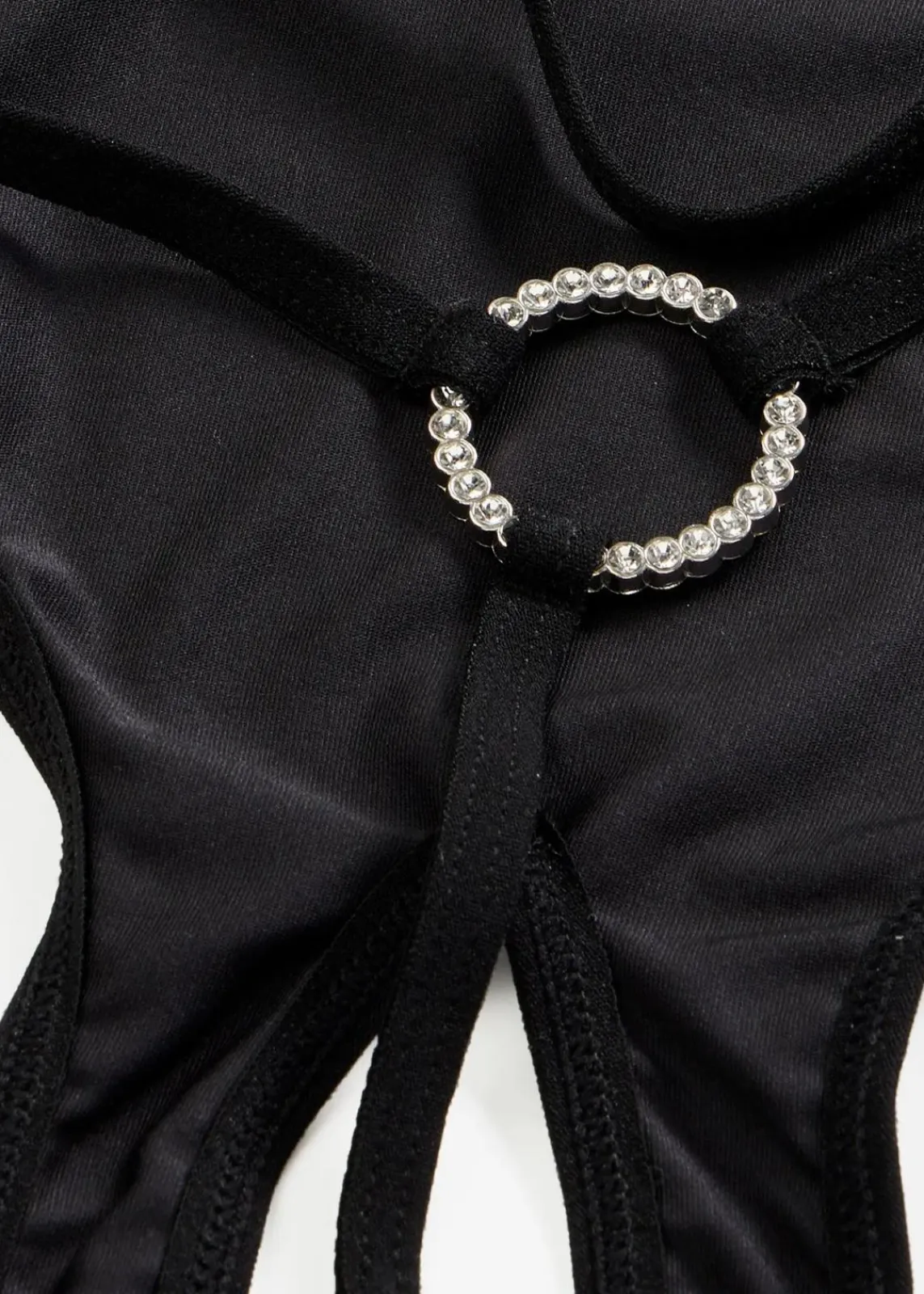 bonprix Wäsche·Erotikwäsche|Erotikwäsche^Stringbody ouvert schwarz