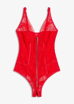 bonprix Erotikwäsche|Wäsche·Erotikwäsche^Stringbody ouvert erdbeere