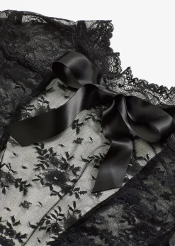 bonprix Wäsche·Erotikwäsche|Erotikwäsche^Stringbody ouvert schwarz