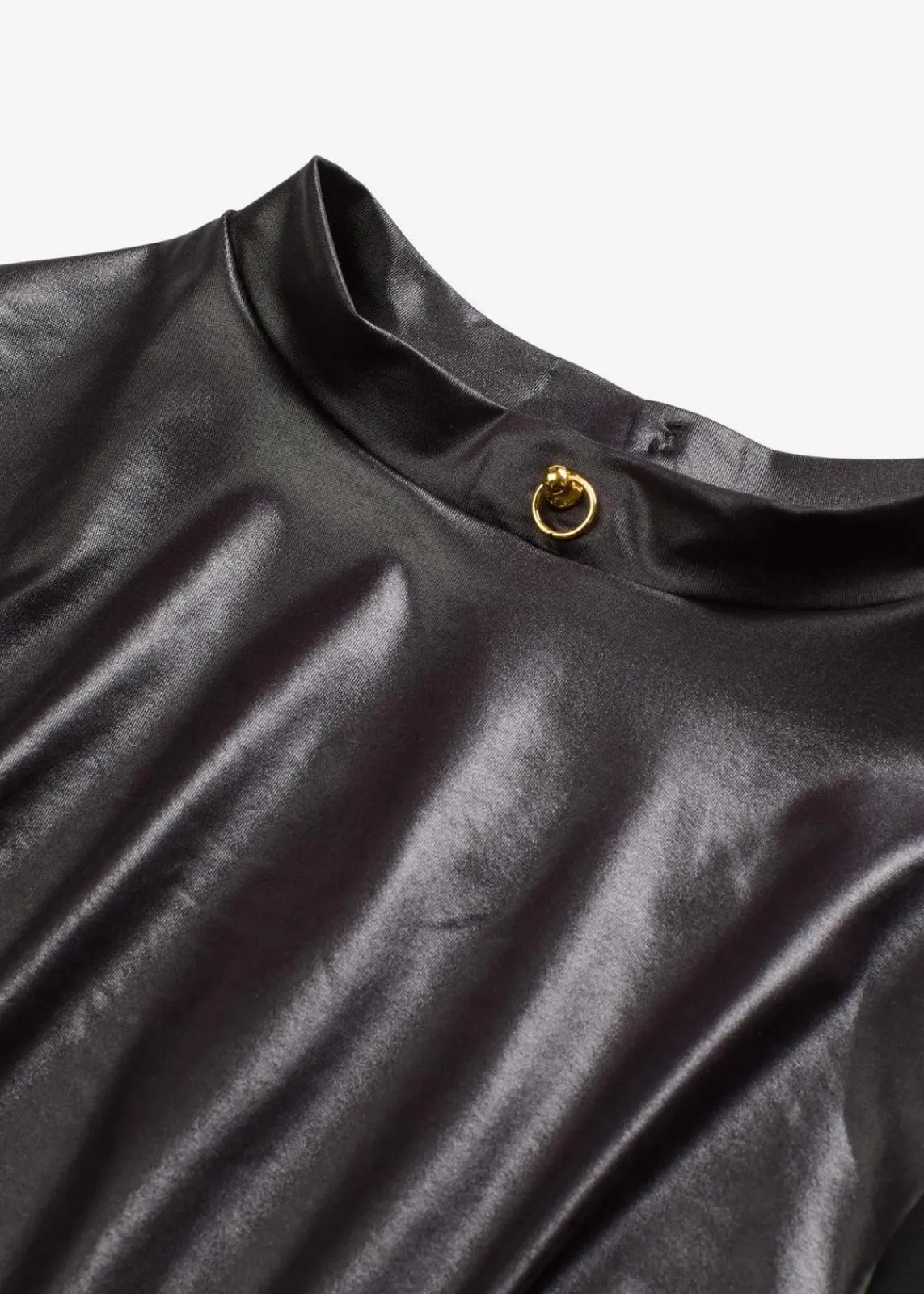 bonprix Wäsche·Erotikwäsche|Erotikwäsche^Stringbody ouvert mit Wetlook schwarz