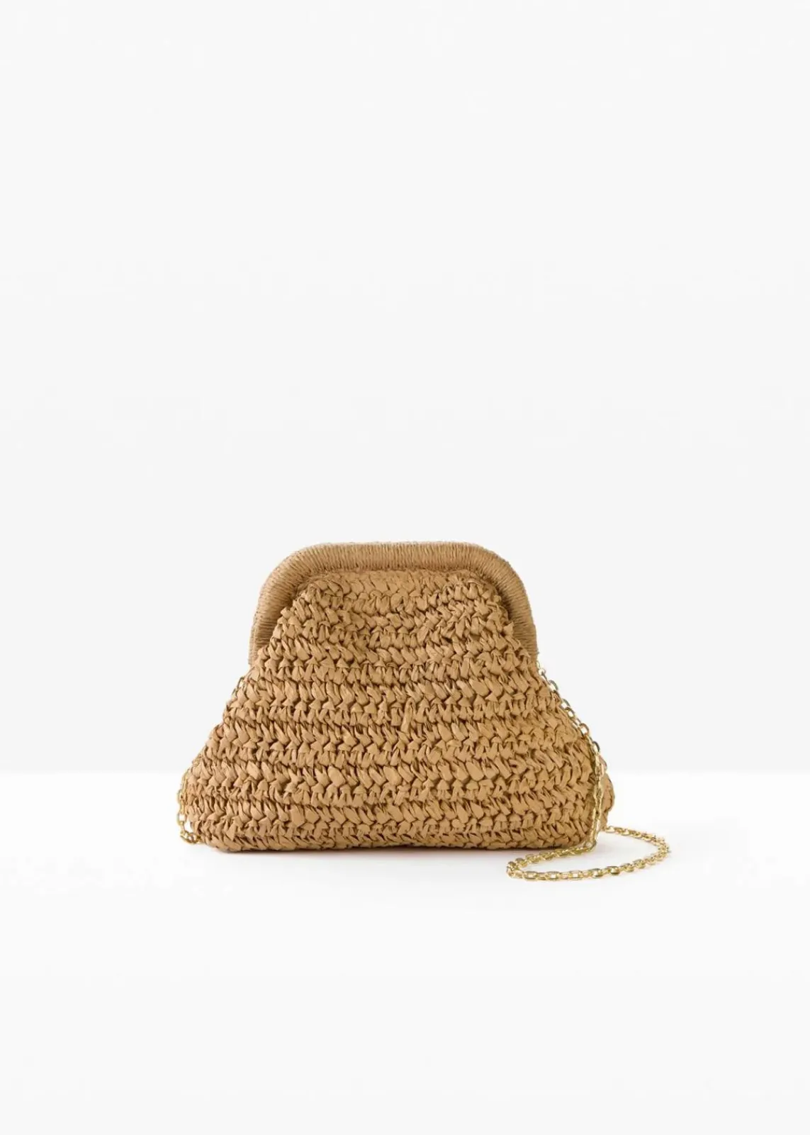 bonprix Taschen^Strohumhängetasche natur