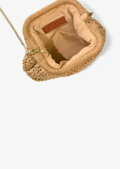 bonprix Taschen^Strohumhängetasche natur