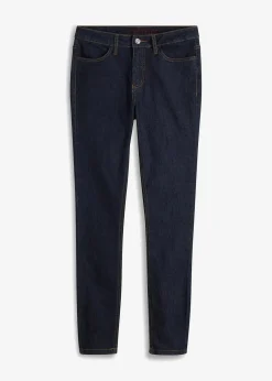 bonprix Jeans|Bekleidung·Shirts & Tops^Super-Stretch-Jeans aus leichtem Material dunkelblau denim