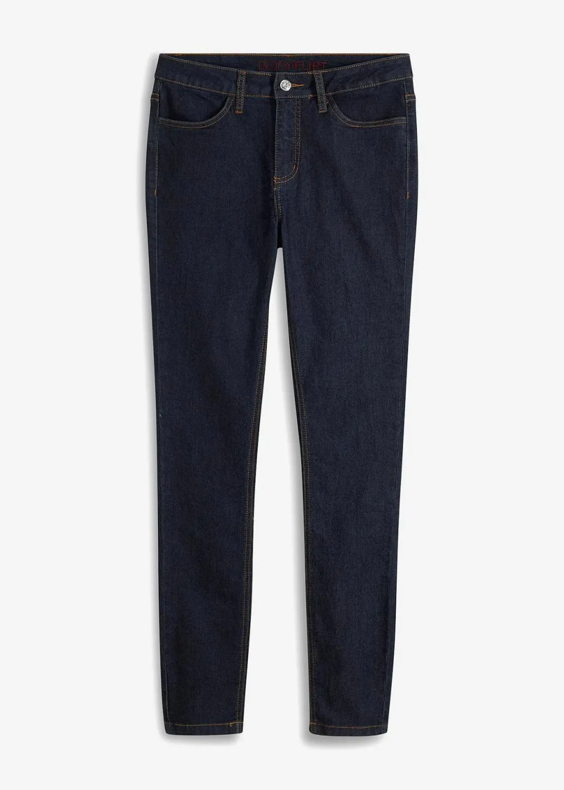 bonprix Jeans|Bekleidung·Shirts & Tops^Super-Stretch-Jeans aus leichtem Material dunkelblau denim