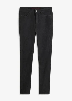 bonprix Bekleidung·Shirts & Tops|Jeans^Super-Stretch-Jeans aus leichtem Material schwarz denim