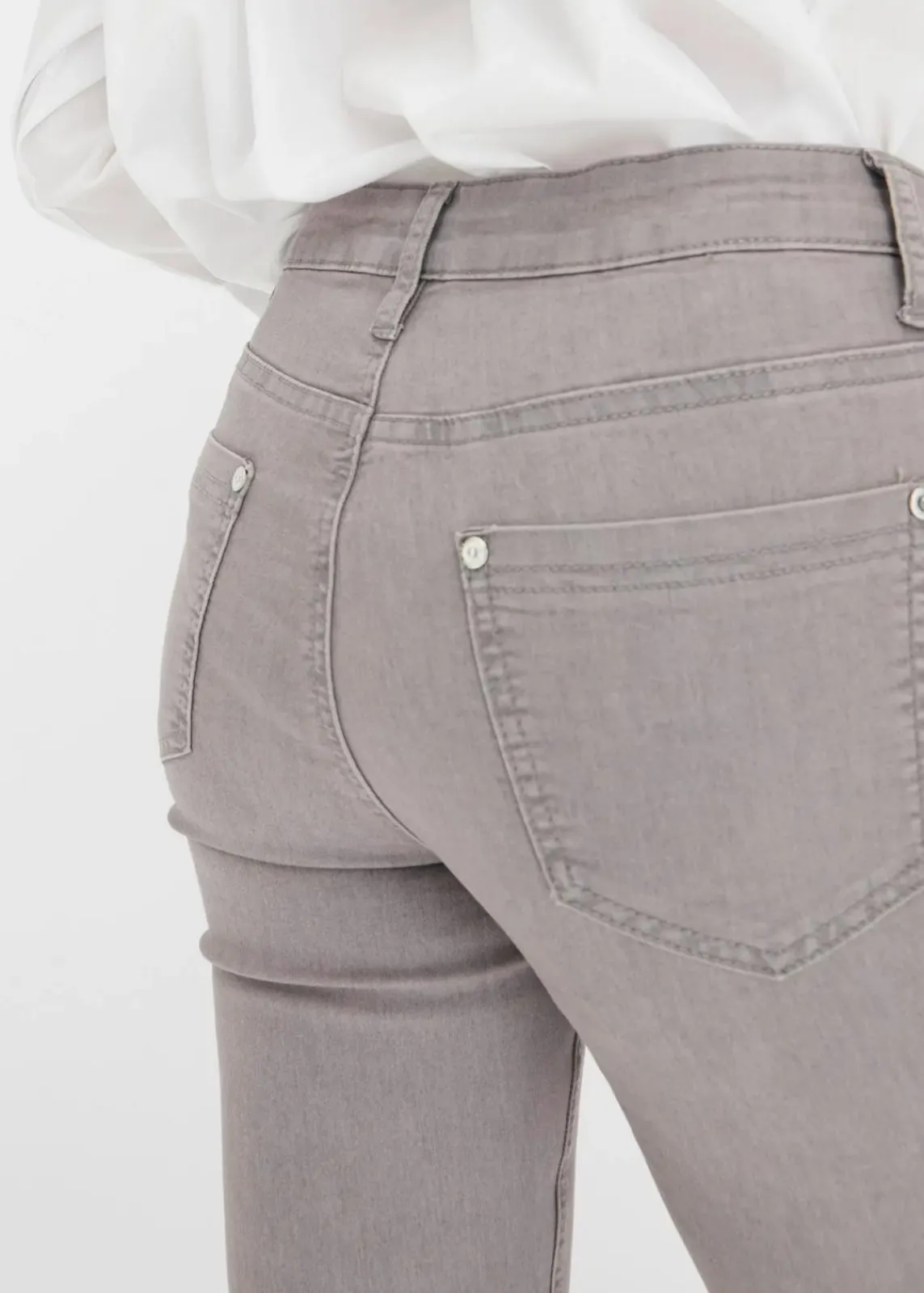 bonprix Jeans|Bekleidung·Shirts & Tops^Super-Stretch-Jeans aus leichtem Material grau denim