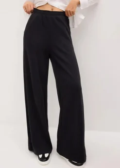 bonprix Bekleidung·Blusen & Tuniken|Bekleidung·Kleider^Sweathose aus Baumwoll-Mix schwarz