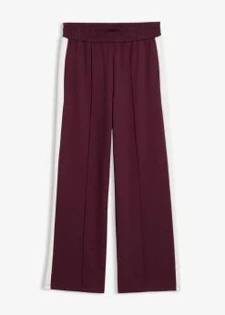 bonprix Bekleidung·Blusen & Tuniken|Bekleidung·Kleider^Sweathose aus Interlock-Qualität weinrot