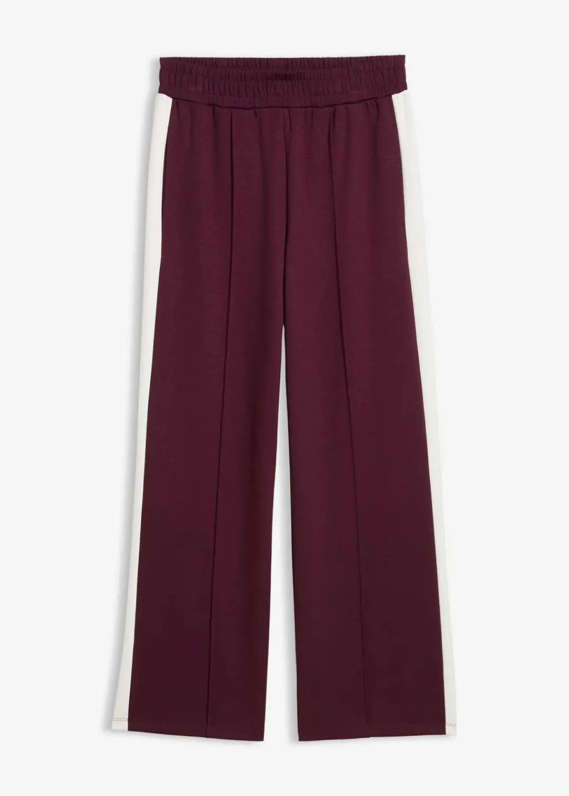 bonprix Bekleidung·Blusen & Tuniken|Bekleidung·Kleider^Sweathose aus Interlock-Qualität weinrot
