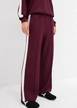 bonprix Bekleidung·Blusen & Tuniken|Bekleidung·Kleider^Sweathose aus Interlock-Qualität weinrot