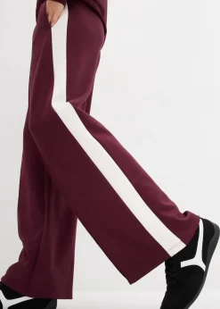 bonprix Bekleidung·Blusen & Tuniken|Bekleidung·Kleider^Sweathose aus Interlock-Qualität weinrot