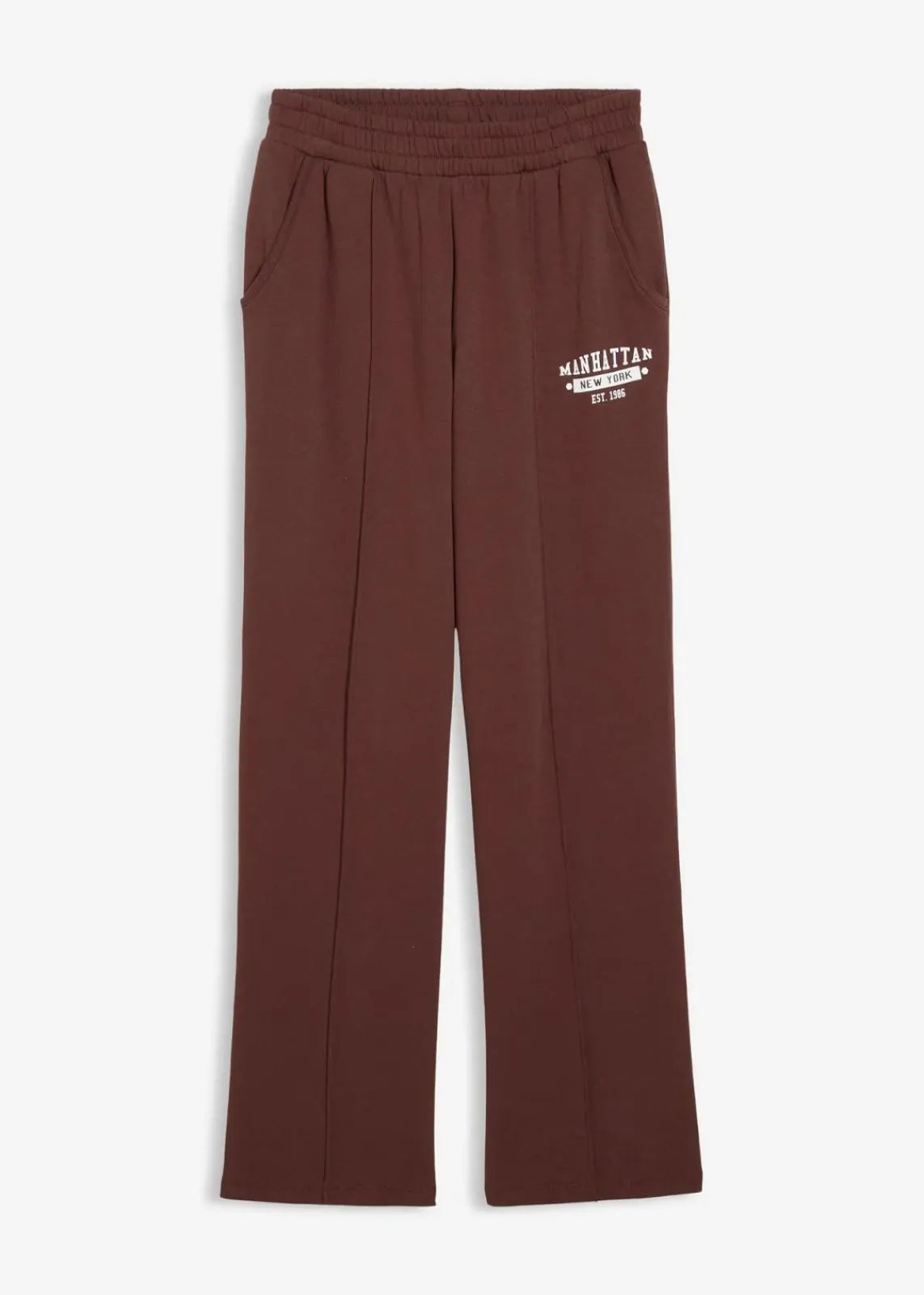 bonprix Bekleidung·Blusen & Tuniken|Bekleidung·Kleider^Sweathose aus reiner Baumwolle terrabraun