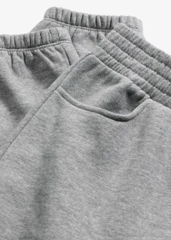 bonprix Hosen|Sweat^Sweathose aus reiner Bio-Baumwolle grau meliert meliert