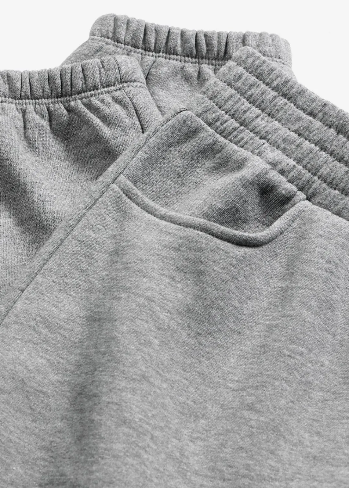 bonprix Hosen|Sweat^Sweathose aus reiner Bio-Baumwolle grau meliert meliert
