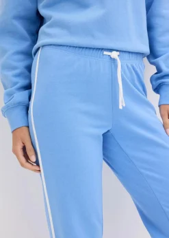 bonprix Bekleidung·Röcke|Bekleidung·Blusen & Tuniken^Sweathose aus reiner schwerer Baumwolle (2er-Pack ) mittelblau/schwarz
