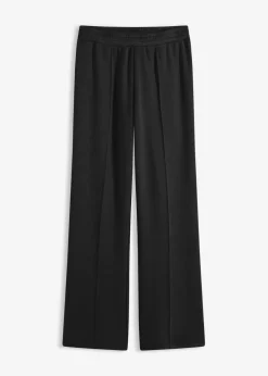 bonprix Bekleidung·Blusen & Tuniken|Bekleidung·Kleider^Sweathose aus softem Viskose-Mix schwarz
