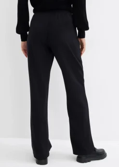 bonprix Bekleidung·Blusen & Tuniken|Bekleidung·Kleider^Sweathose aus softem Viskose-Mix schwarz