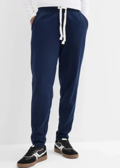 bonprix Hosen|Sweat^Sweathose mit Bequembund dunkelblau