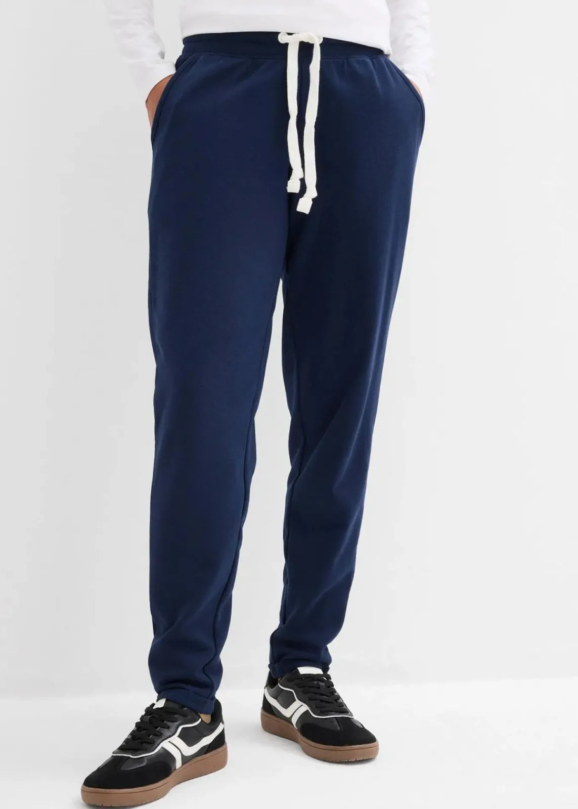 bonprix Hosen|Sweat^Sweathose mit Bequembund dunkelblau