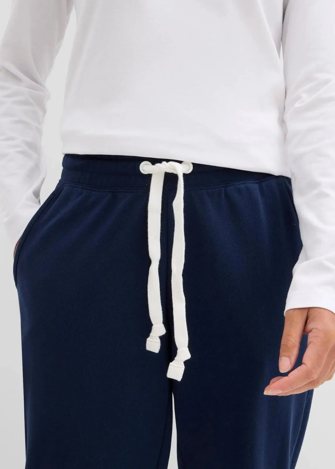 bonprix Hosen|Sweat^Sweathose mit Bequembund dunkelblau