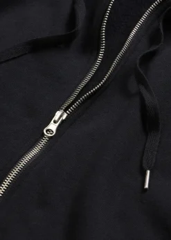 bonprix Sweat|Basics^Sweatjacke aus reiner Bio-Baumwolle schwarz