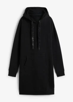 bonprix Bekleidung·Röcke|Bekleidung·Blusen & Tuniken^Sweatkleid mit Bio-Baumwolle schwarz